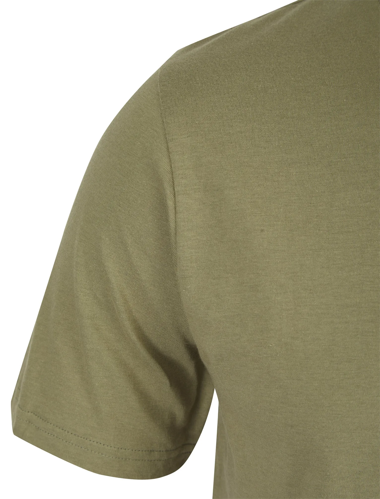 Spectre (5 Pack) Crew Neck Cotton T-Shirts in Black / Light Grey Marl / Winetasting / Lichen Green / Bright White - Tokyo Laundry