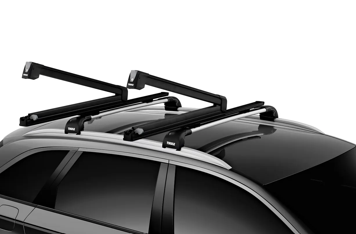 Thule SnowPack Extender Ski/Snowboard Rack (Black)