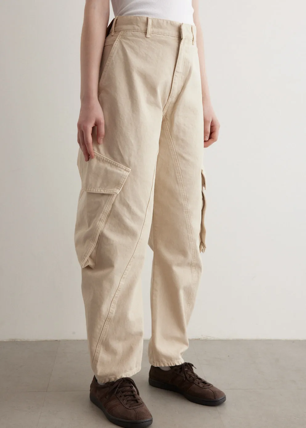 Twisted Cargo Trousers