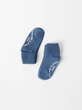 Two Pack Antislip Kids Socks