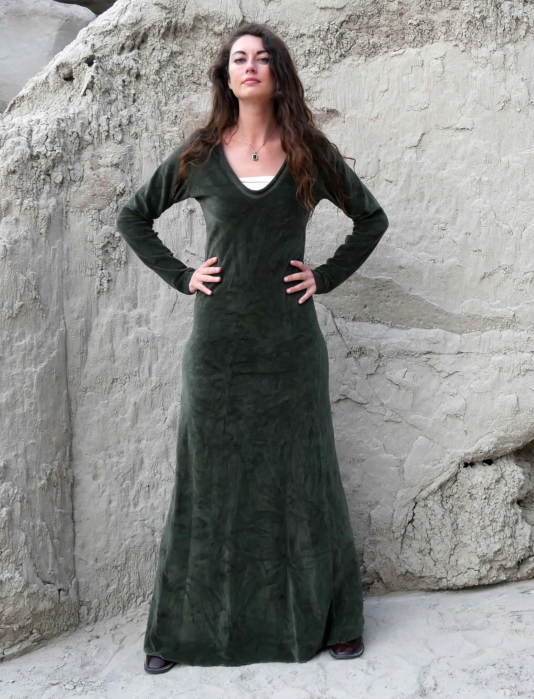 VELOUR Ritual Simplicity Long Dress