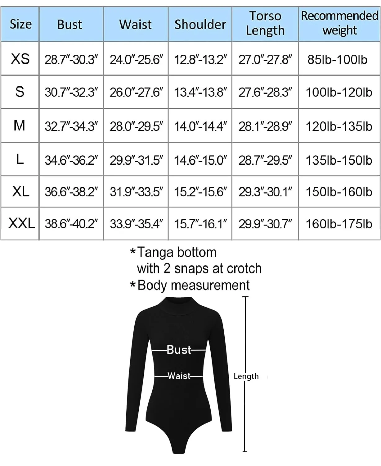 Vomidia 5 Piece Body Suits for Womens Long Sleeve Mock Turtle Neck Casual Stretchy Basic T Shirt Bodysuit Tops