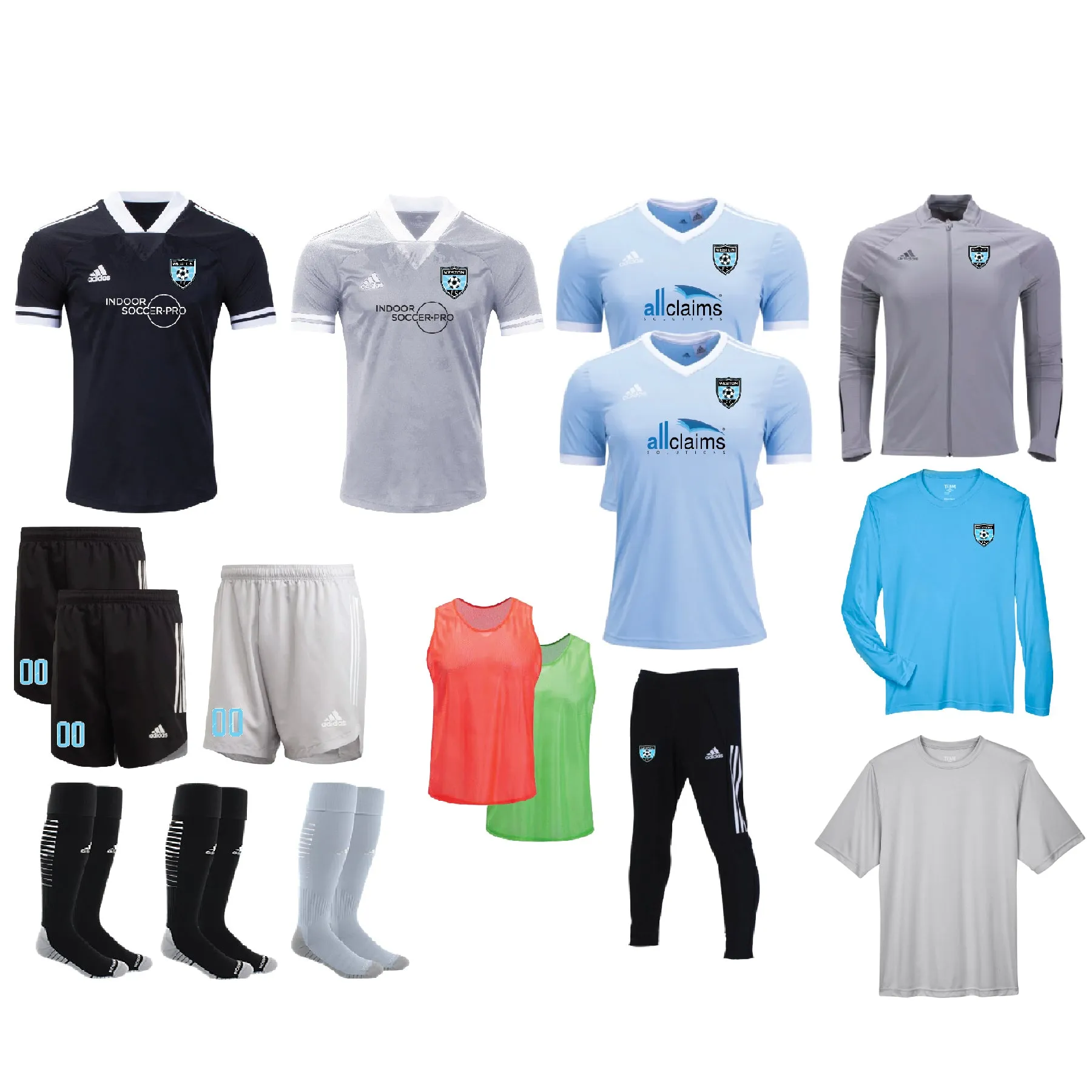 Weston FC Girls DPL 2020-22 Uniform Package