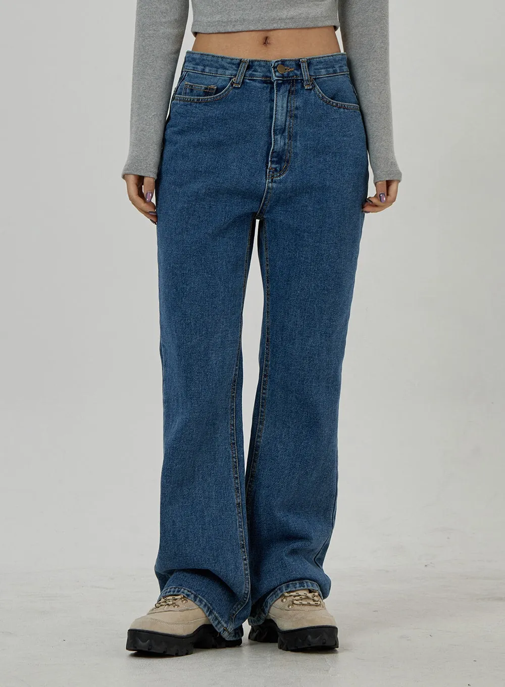 Wide Bootcut Jeans CD21