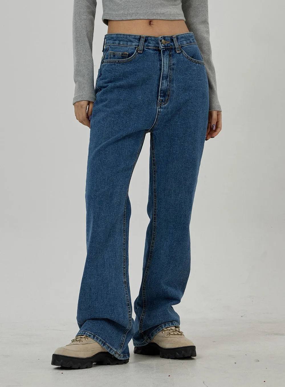 Wide Bootcut Jeans CD21