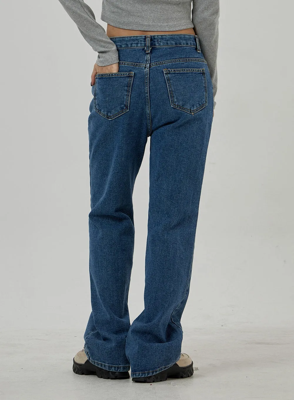 Wide Bootcut Jeans CD21