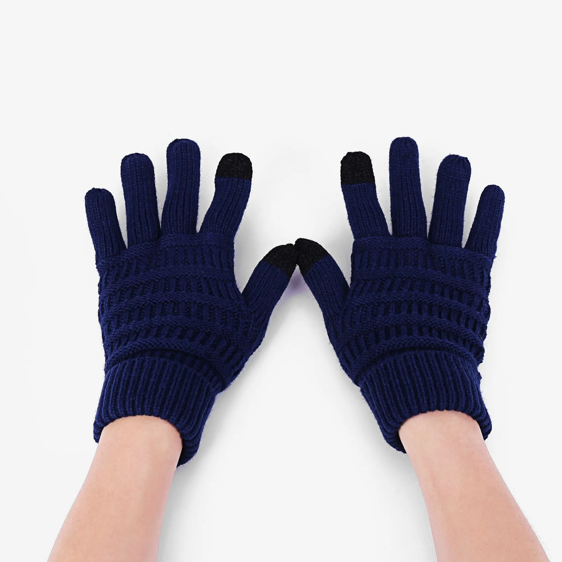 Wool Knitted  Winter Gloves