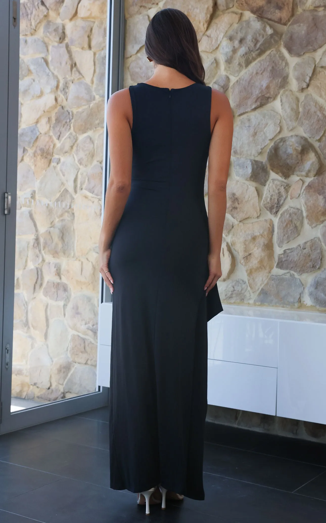 Yazmin Maxi Dress - Black