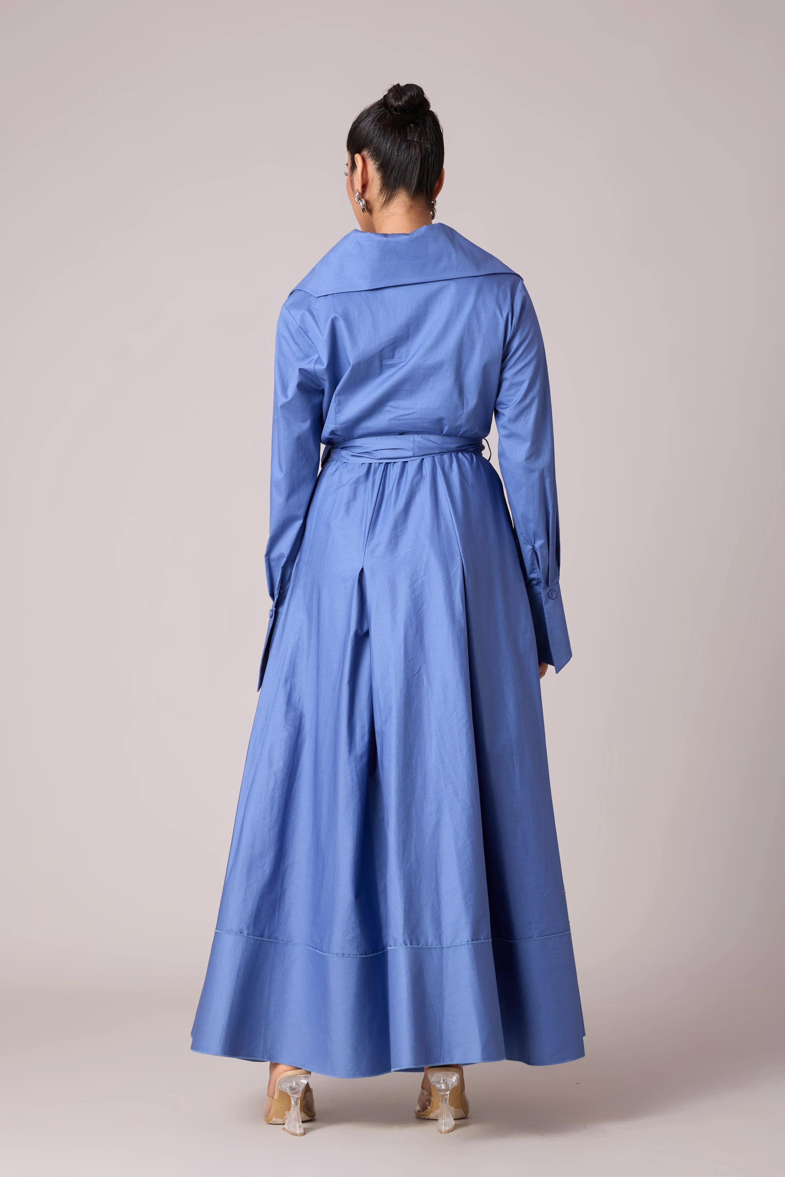 Zora Dress - Moonlight Blue